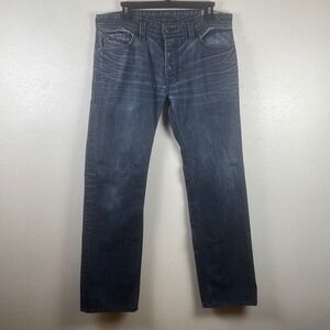 Diesel Safado Regular Slim Straight Jeans Dark Wash 31x30 Made in USA ORZ35‎